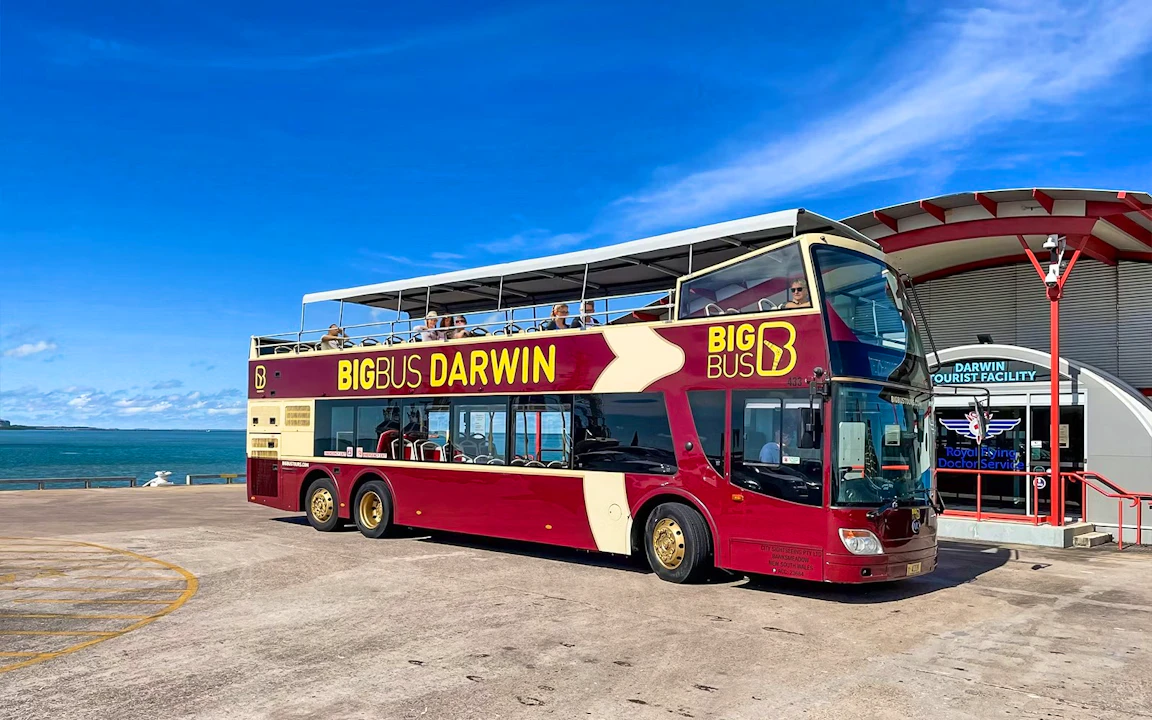 Big Bus Darwin Hop-on Hop-off Bus Tour Ticket